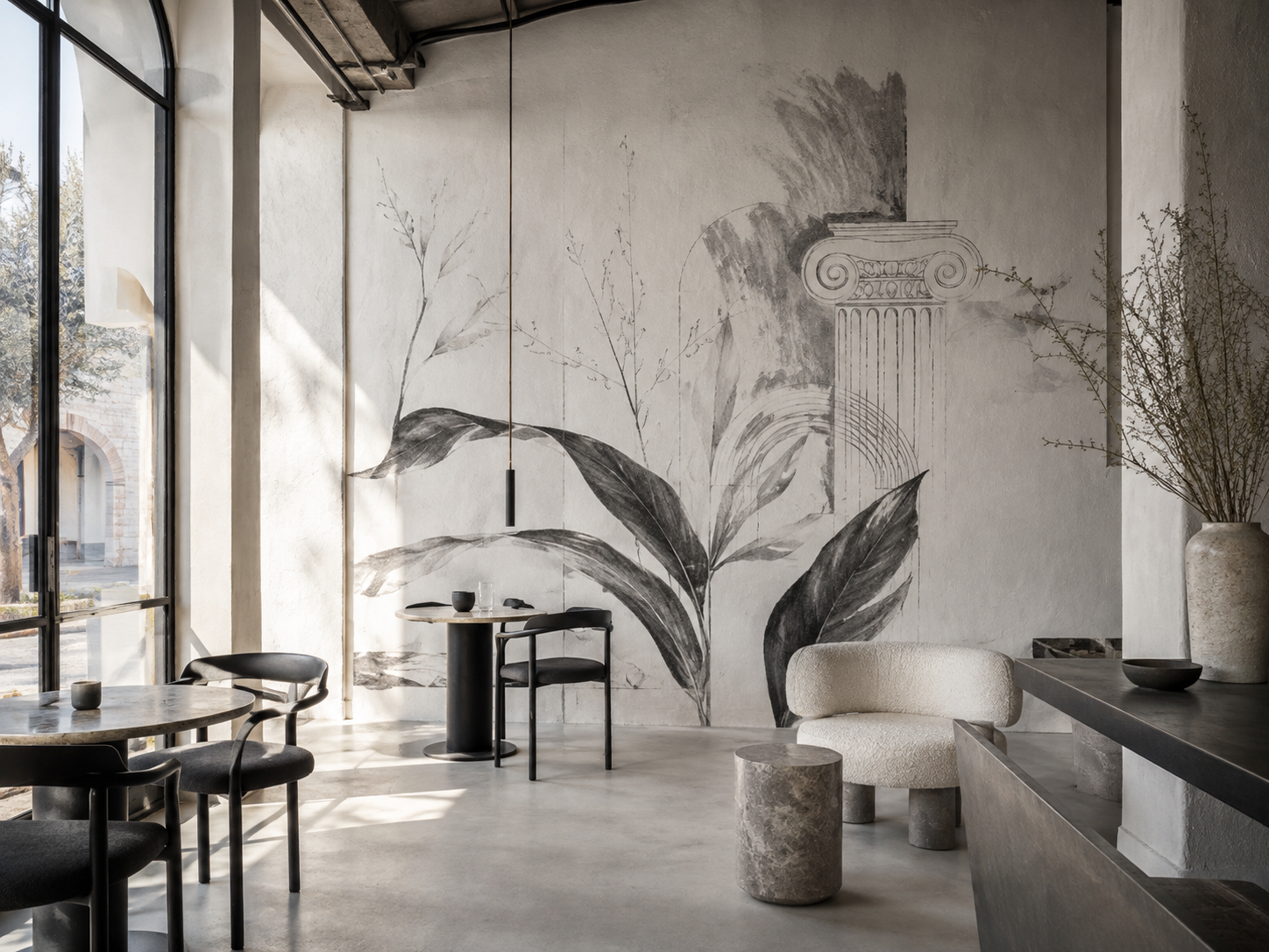COCO STUDIO business mural